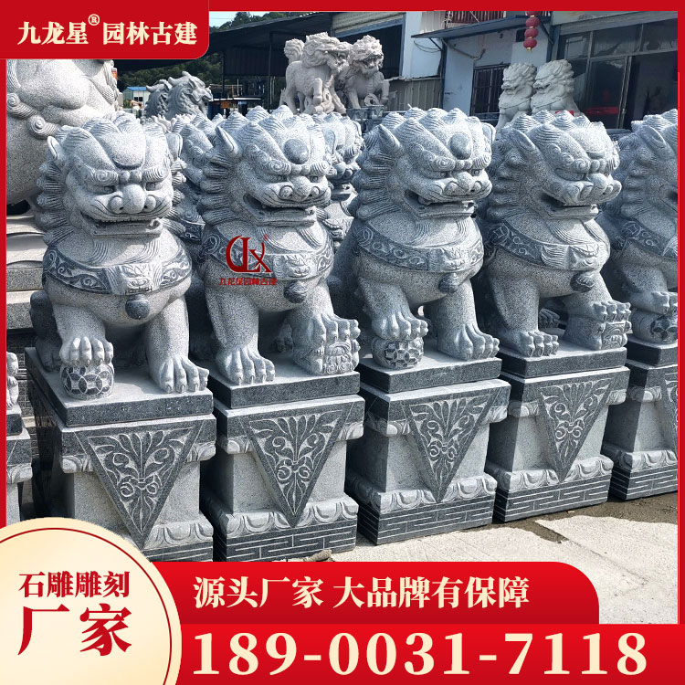 墓地獅子圖片